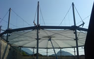 retractable roof installation in Kufstein