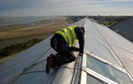 Modifications on top of the roof, Dunkerque